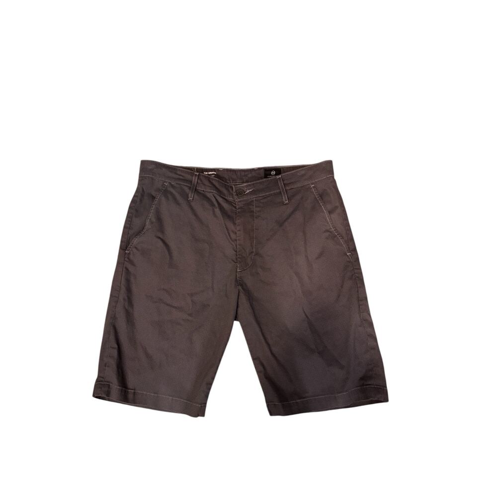 Adriano Goldshmied the griffin men’s gray checkered shorts size 34R. Inseam 10”
